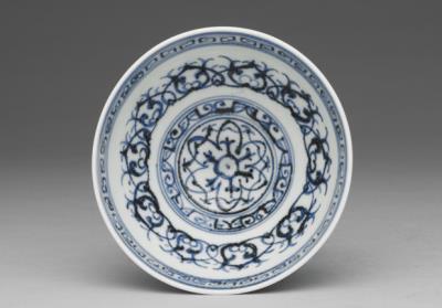 图片[2]-Bowl with lotus petals decoration in underglaze blue, Ming dynasty, Yongle reign (1403-1424)-China Archive